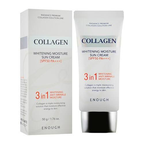Купити Enough Collagen 3in1 Whitening Moisture Sun Cream SPF50 PA+++ 50 ...