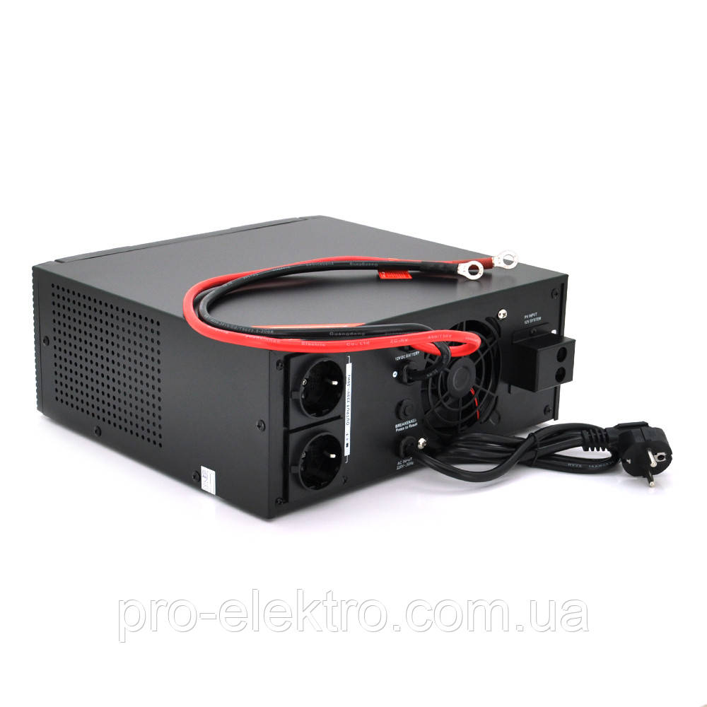 Гибридный инвертор BRAZZERS BRZ-SOLAR-1500, 1500VA/1200W, 24V, ток заряда 10/20A, inverter100-290V, - фото 2 - id-p1854883167