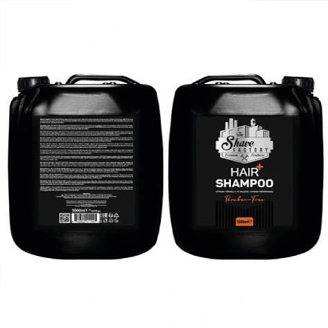 Шампунь для волосся професійний The Shave Factory Salon Size Shampoo, 5 л, фото 1
