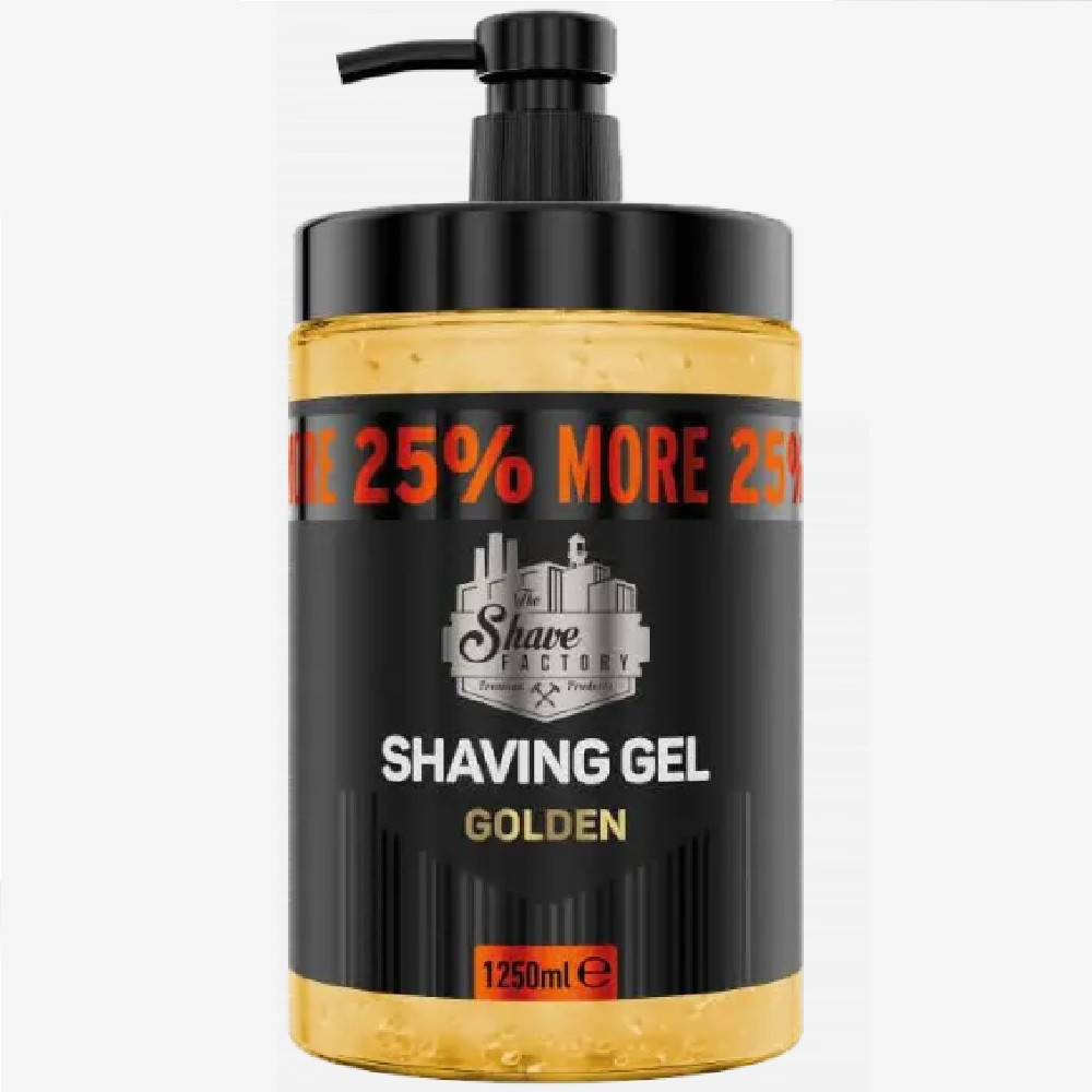 Гель для гоління The Shave Factory Shaving Gel Golden, 1,25л