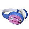 Бездротові навушники Bluetooth UK- KT48, Сині / Дитячі накладні блютуз навушники, фото 4
