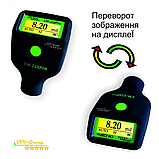 Товщиномір фарби (лфк), автомобільний цифровий прилад для вимірювання товщини фарби VVV group CM-228 Pro+, фото 7