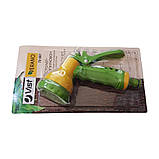 Пістолет-розпилювач 7-позиційний пластиковий з фіксатором потоку VERANO | 72-007, фото 3