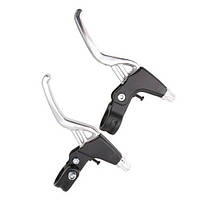 Гальмівні ручки для велосипеда, ручки гальма алюмінієві (сріблястий)