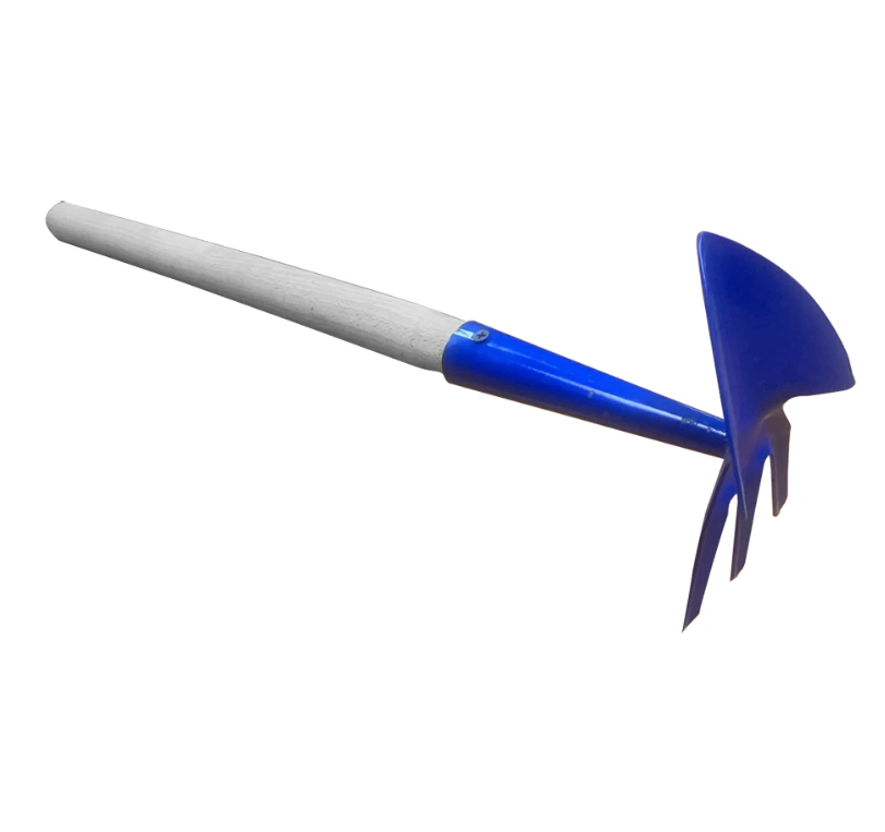 71-057 Мотижка гострокінцева комбінована 615 мм, дерев'яна ручка (Україна), фото 1