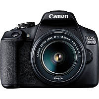 Дзеркальний фотоапарат Canon EOS 2000D Kit EF-S 18-55mm f/3.5-5.6 IS II (2728C008) [83554]
