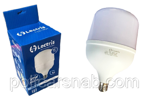 Світлодіодна промислова LED лампа е27 ТМ Lectris, високопотужна енергозберігаюча з вбудованим IC драйвером, для промислових підприємств та складів, холодне світло 6500К, стандартний нарізний цоколь е27, потужність - 50Вт Світлодіодна промислова LED лампа е27 ТМ Lectris, високопотужна енергозберігаюча з вбудованим IC драйвером, для промислових підприємств та складів, холодне світло 6500К, стандартний нарізний цоколь е27, потужність - 50Вт