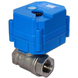 Кульові крани з електроприводом