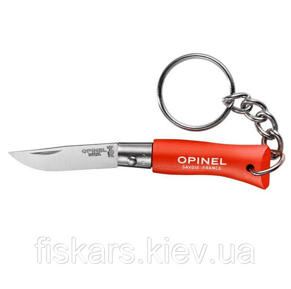 Ніж брелок Opinel Inox Keychain №2 Orange (002272)