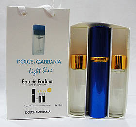 Парфуми набір для жінок Dolce&Gabbana Light Blue (поздовжнє габана лайт блют)45 мл
