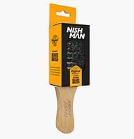 Щітка для бороди Nishman Premium Beard Brush, світло-коричнева (10606010)