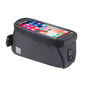 Велосумка на раму під смартфон Sahoo 121460 Urban 0,8 л Grey