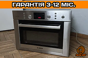 Духова шафа BOSCH 45x60см вбудована духовка 2в1 з мікрохвильовкою гриль + конвекція функція НВЧ б\у ЄВРОПА