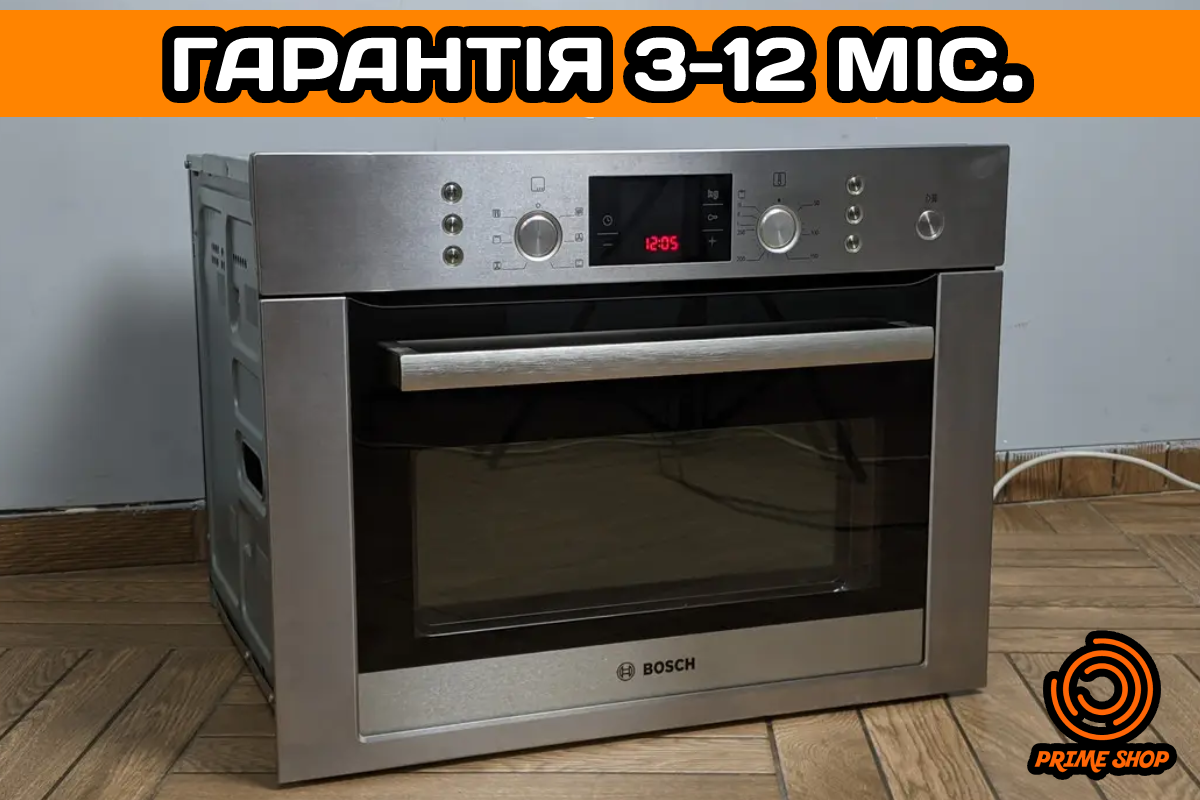 Духовой шкаф BOSCH 45x60см встраиваемая духовка 2в1 с микроволновкой ...