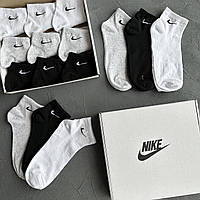 Набір чоловічих брендових шкарпеток: Nike Найк упаковка 9 пар)