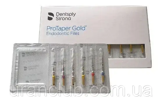 Автомобільний канал ProTaper Gold,6 шт/уп