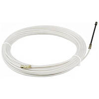 Протяжка кабеля d=3мм 10м нейлон Lemanso LMK201 белая