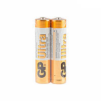Батарейка GP Ultra 24AUEBC-2S2, щелочная AAA, 2 шт в вакуумной упаковке, цена за упаковку