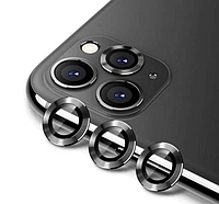 Защитное стекло на камеру DK Lens Metal Ring Eagle Eye для Apple iPhone 11 Pro Max (015724) (black)