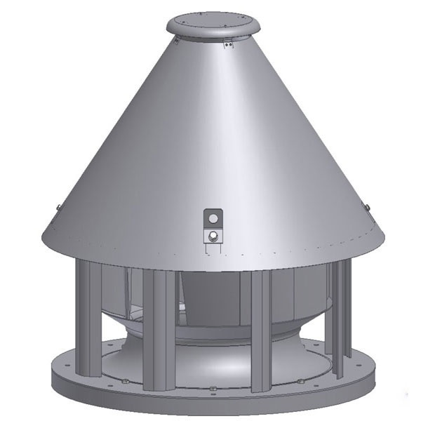 Вентилятор даховий ВДР-12,5, фото 1