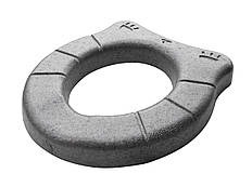 Накладка ня для вуличного туалету з пінопласту сіре (Scraper)