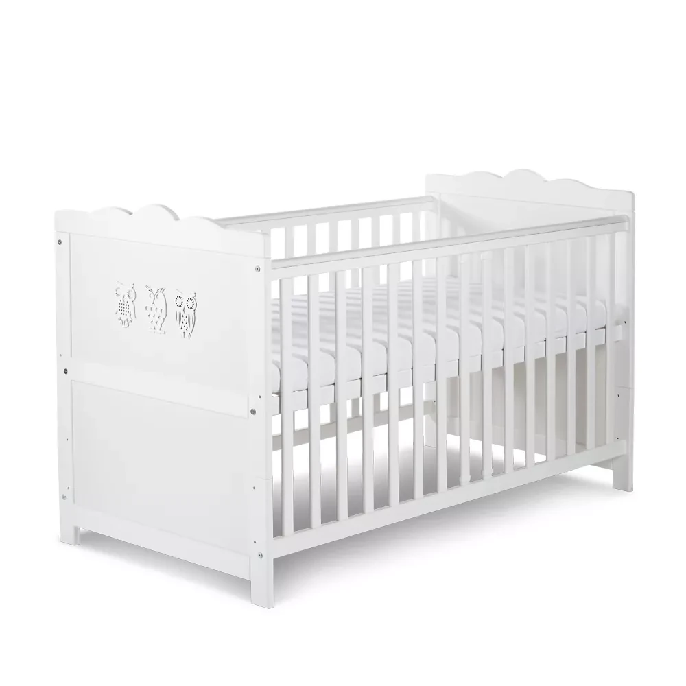 Дитяче ліжечко KLUPS MARSELL White з перегородкою, фото 1