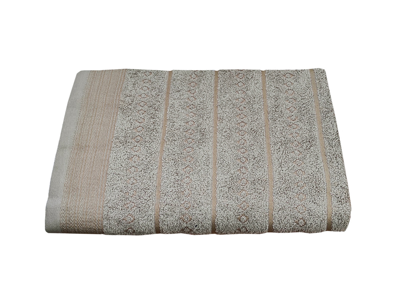 Рушник Phillipus смужка беж HomeBrand 70x140 см