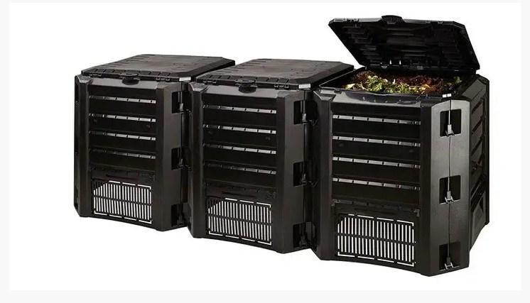 Компостер 1200 л IKSM1200C-S411  чорний 95436, фото 1