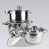 Набори кухонного посуду з неіржавкої сталі