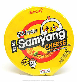 Пшенична локшина зі смаком сиру Cheese big bowl Samyang 105