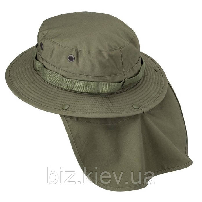Панама Helikon-Tex Boonie Olive із захистом шиї і моллі