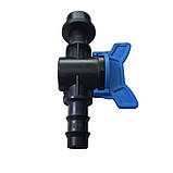 Кран під ущільнювальну гумку для крапельної трубки d 16мм Україна | 72-862, фото 2