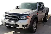 Дефлектор капота (мухобойка) Ford Ranger 2009-2011 (Форд Рейнджер) DD77585