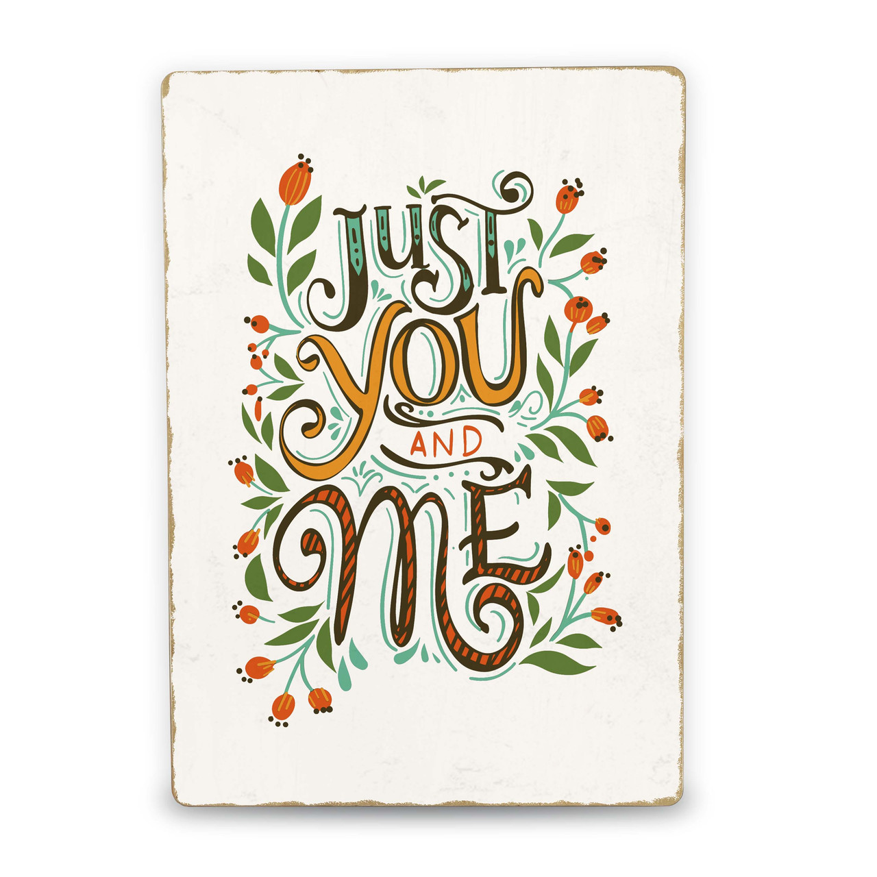 Дерев'яний Постер Just you and me