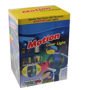 Вуличний лазерний святковий новорічний домашній проектор Star Shower Laser Motion, фото 2