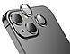 Захисне скло на камеру 2шт CDK для Apple iPhone 15 | Lens Metal Ring Eagle Eye (015735) (black), фото 4