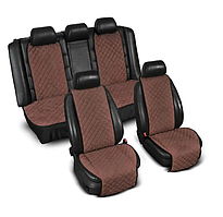 Накидки широкі з алькантари універсальні Комплект Чохли на сидіння Накидки на сидіння автомобіля