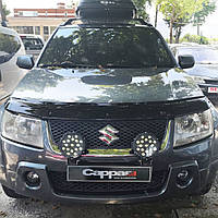 Дефлектор капота (мухобойка) Suzuki Grand Vitara 2005-2018 (Cузуки Гранд Витара) 30750106