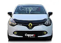 Дефлектор капота (мухобойка) Renault Clio IV 2012-2019 (Рено Клио) 6825K043