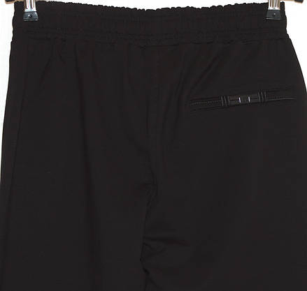 Спортивні штани чоловічі чорні Fore 1204 M,L,XL,XXL,3XL, фото 3