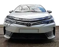 Дефлектор капота (мухобойка) Toyota Corolla 2013-2019 (Тойота Ленд Крузер) 7926K031