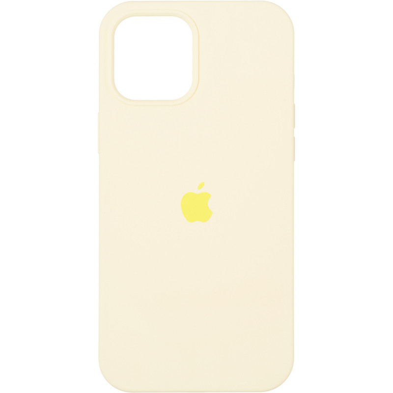 Купить Original Full Soft Case for iPhone 12 Pro Max Mellow Yellow