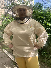 Куртка бджілка (бязь біла) однонитка