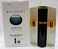 Духи набор для мужчин Bvlgari Aqva Pour Homme (булгари аква пур хомм)45 мл