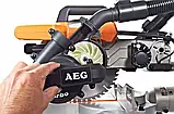 Торцювальна пила AEG PS 216 L3 1400Вт, 5000об/хв, Ø круга 216мм, глибина різу 65мм, 16,2кг, фото 6