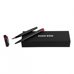 Набір Hugo Boss Diamond Black (кулькова ручка та перова ручка)
