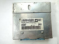 Электронный блок управления opel b 1.4 16204689 GD / D95007