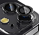 Захисне скло на камеру 2шт CDK для Apple iPhone 12 mini | Lens Metal Ring Eagle Eye (016203) (black), фото 6