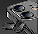 Захисне скло на камеру 2шт CDK для Apple iPhone 12 mini | Lens Metal Ring Eagle Eye (016203) (black), фото 7