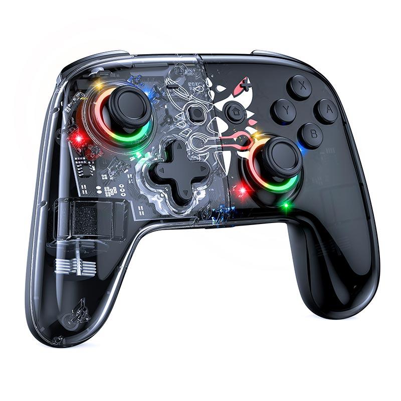 Джойстик Onikuma six-axis double motor with RGB C6 | BT, 8-10h|